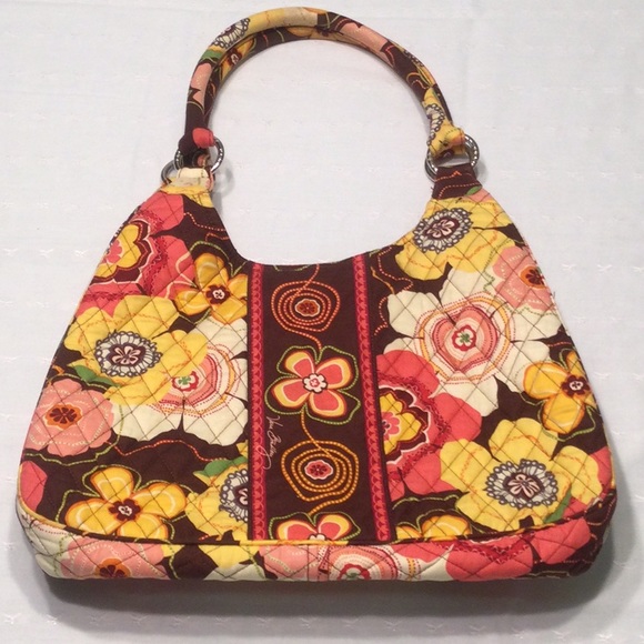 Vera Bradley Handbags - Vera Bradley Shoulder Bag Buttercup Double Handle